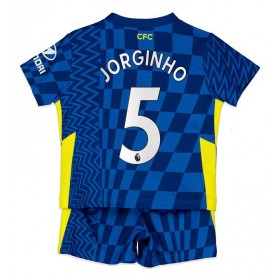 Koszulka Chelsea Jorginho 5 Dziecięca Główna 2021/22 - Koszulki Piłkarskie